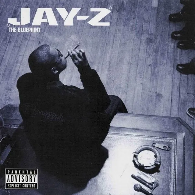 Album cover for "The Blueprint" by Jay-Z