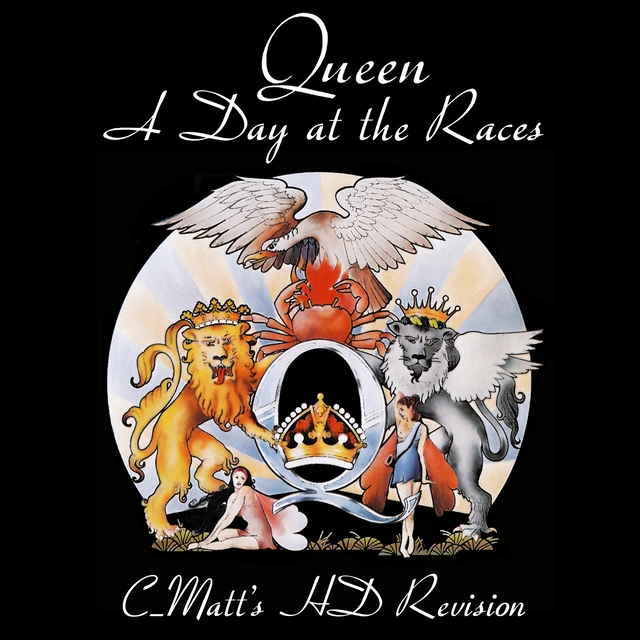 Album cover for "A Day at the Races" by Queen