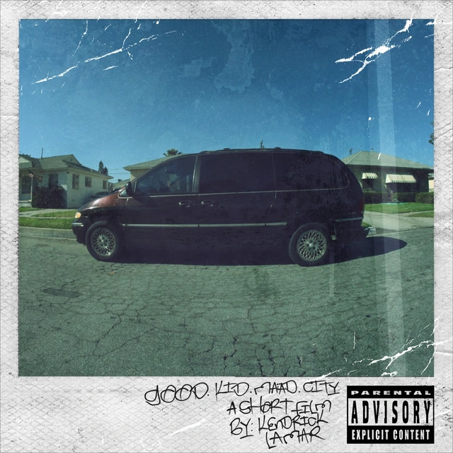 Album cover for "good kid, m.A.A.d. city" by Kendrick Lamar