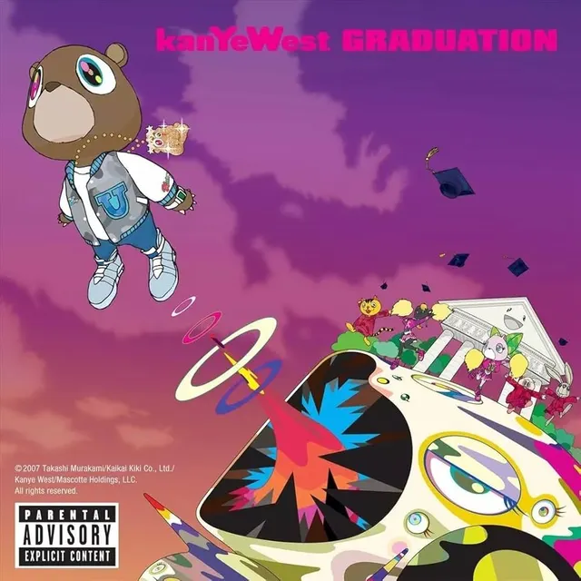 Album cover for "Graduation" by Kanye West