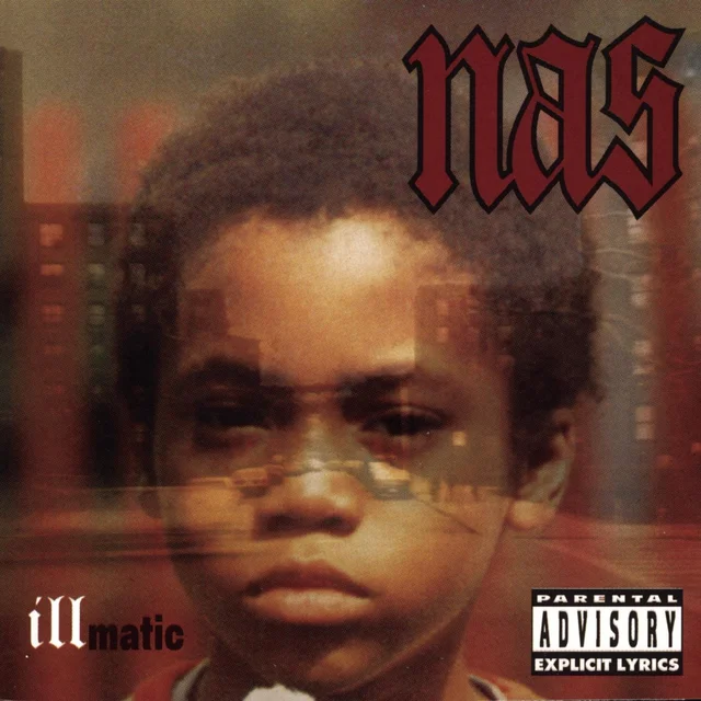 Album cover for "Illmatic" by Nas