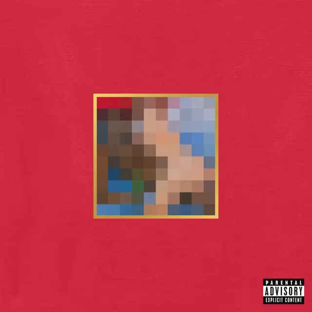 Album cover for "My Beautiful Dark Twisted Fantasy" by Kanye West