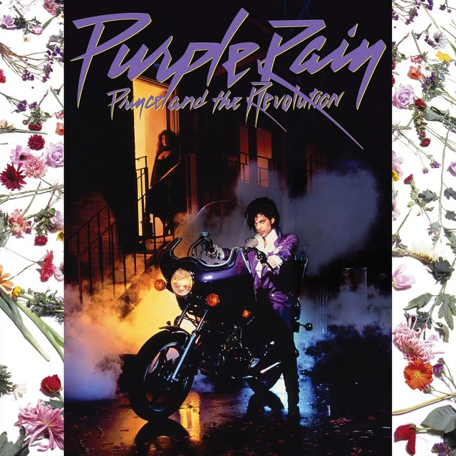 Album cover for "Purple Rain" by Prince