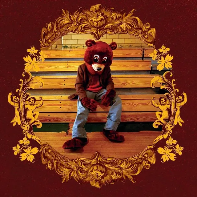 Album cover for "The College Dropout" by Kanye West
