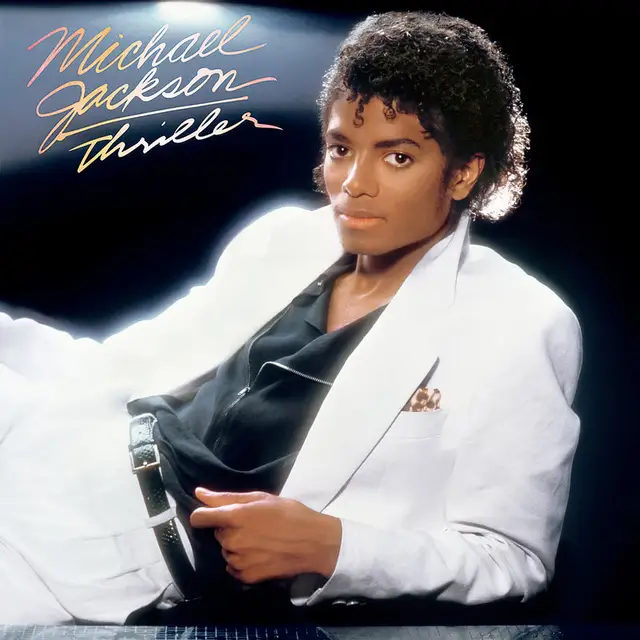 Album cover for "Thriller" by Michael Jackson